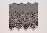 নারী ওয়াইড ব্যক্তিগতকৃত জামা ব্রাউন চক্ষুর পাতার লোম ওয়েভ জরি ছাঁটা ফ্যাব্রিক