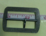 হাত ঝুলন্ত Gunmetal 3.5cm খাদ কাপড় বেল্টের / আনুষঙ্গিক তৈরি