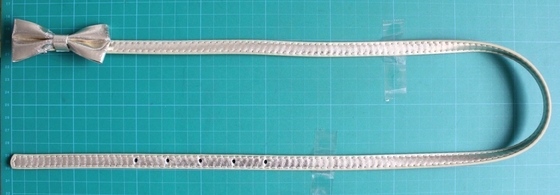 নম সঙ্গে রঙিন PU বেল্ট, নারী লেডি এর পোষাক জন্য 1.2cm কাপড় বেল্ট