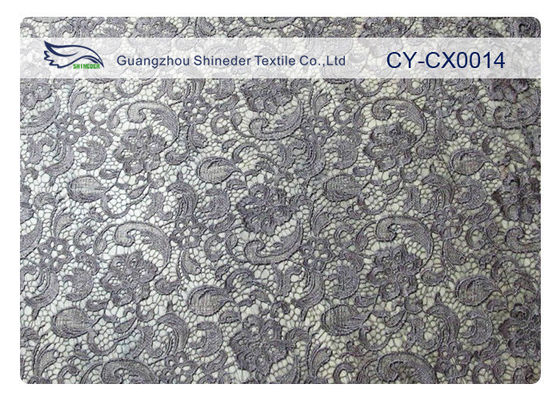 গার্মেন্টস ছাঁটাই CY-CX0014 জন্য উচ্চ তানতা দোরোখা লেইস ফ্যাব্রিক