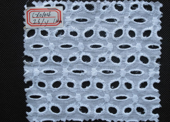 পোষাক ক্যাপ শার্ট CY-CX0104 জন্য 100% তুলো সূচিকর্ম গবাক্ষ জরি ছাঁটা
