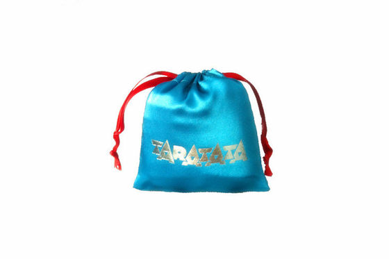 নীল গয়না Drawstring থলি উপহার প্যাকিং, প্রুফ আর্দ্রতা 13 * 16cm