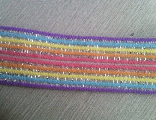 মাল্টিকালার ইলাস্টিক Webbing