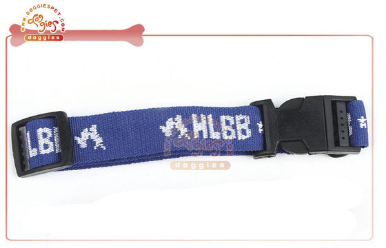 কুকুর collars ব্যক্তিগতকৃত জন্য কাস্টম Jacquard নাইলন Webbing