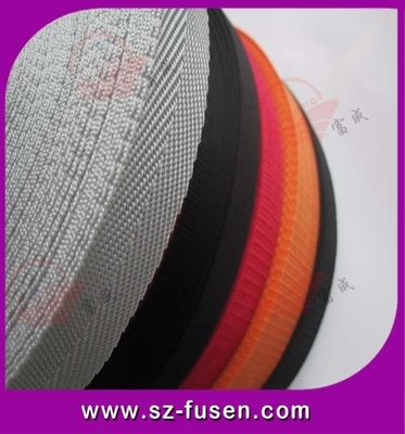 Colourful বোনা 100% নাইলন চাবুক Webbing জন্য ব্যাকপ্যাক / বেল্ট / স্পোর্টস