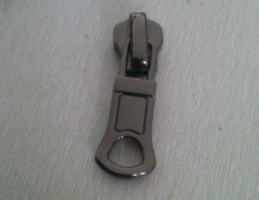 জামাকাপড় খাদ জিপার pulls ইকো বন্ধুত্বপূর্ণ 3 # / 5 # / 8 # Gunmetal কলাই