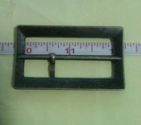 কলাই Gunmetal স্কয়ার কাপড় বেল্টের
