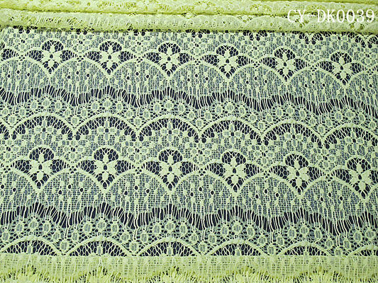 নতুন আগমনের নাইলন ঠালা scalloped ফ্যাব্রিক লেইস পোশাক পোশাক আনুষঙ্গিক (সিওয়াই- DK0039)