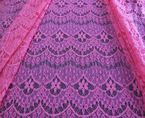 নতুন আগমনের নাইলন ঠালা scalloped ফ্যাব্রিক লেইস পোশাক পোশাক আনুষঙ্গিক (সিওয়াই- DK0039)
